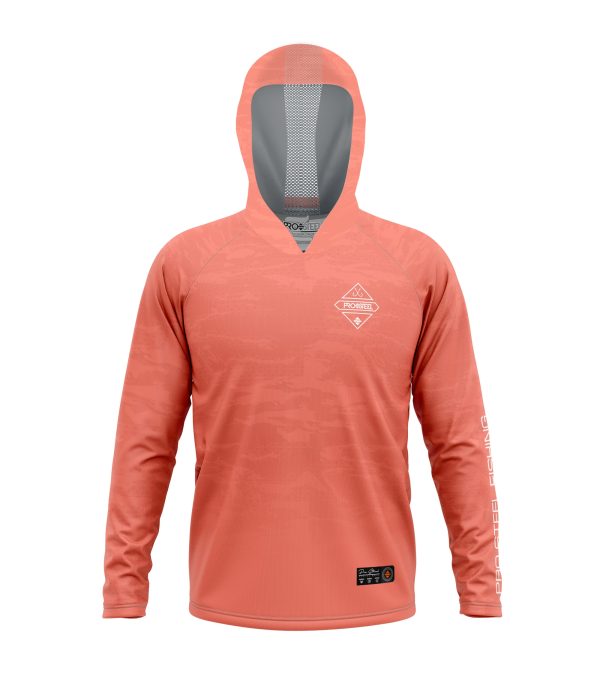 Pro Steel Hoodie Basic Prime Coral -2XL