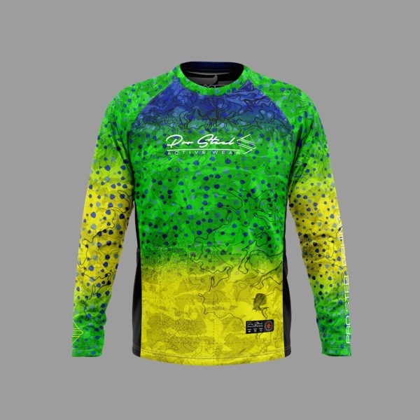 Pro Steel Jersey Fishskin Mahi Mahi - S
