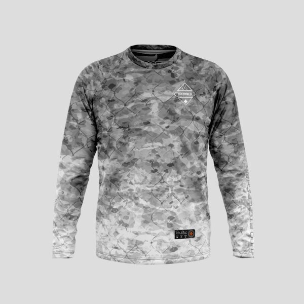 Pro Steel Jersey Novo Camo Iron White - S