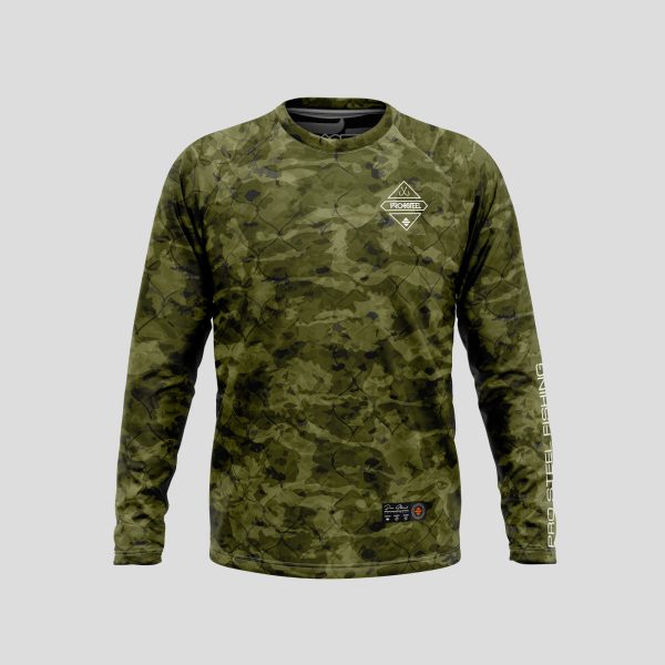 Jersey Pro Steel Novo Camo Olive Military - XL